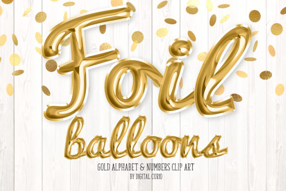 Download Gold Foil Balloon Script Alphabet - Cript Collection